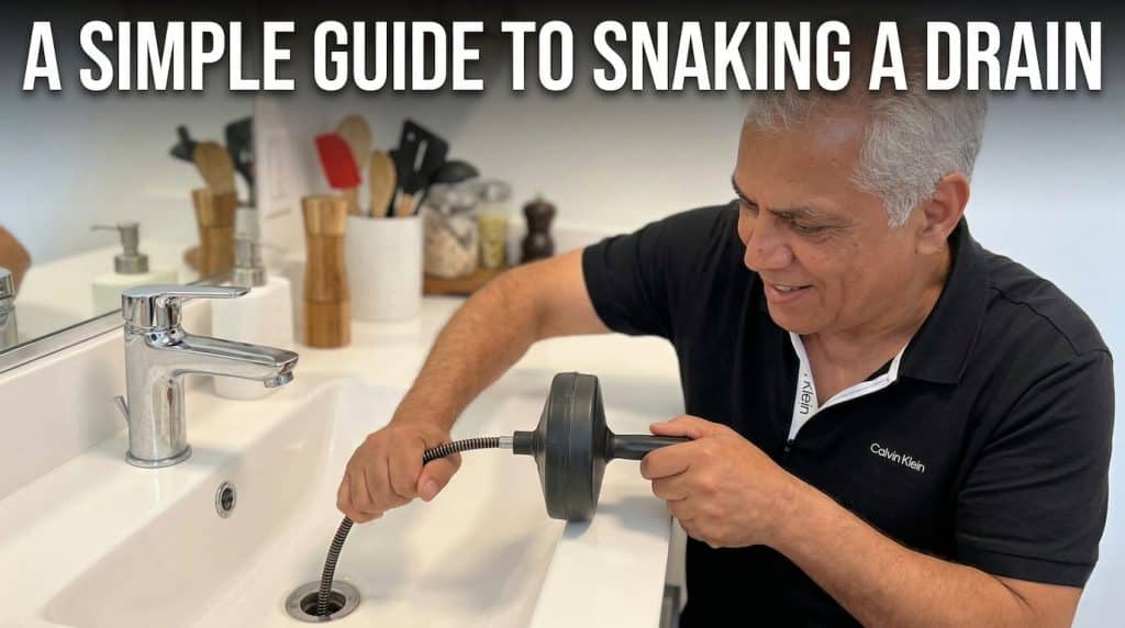 what is snaking a drain