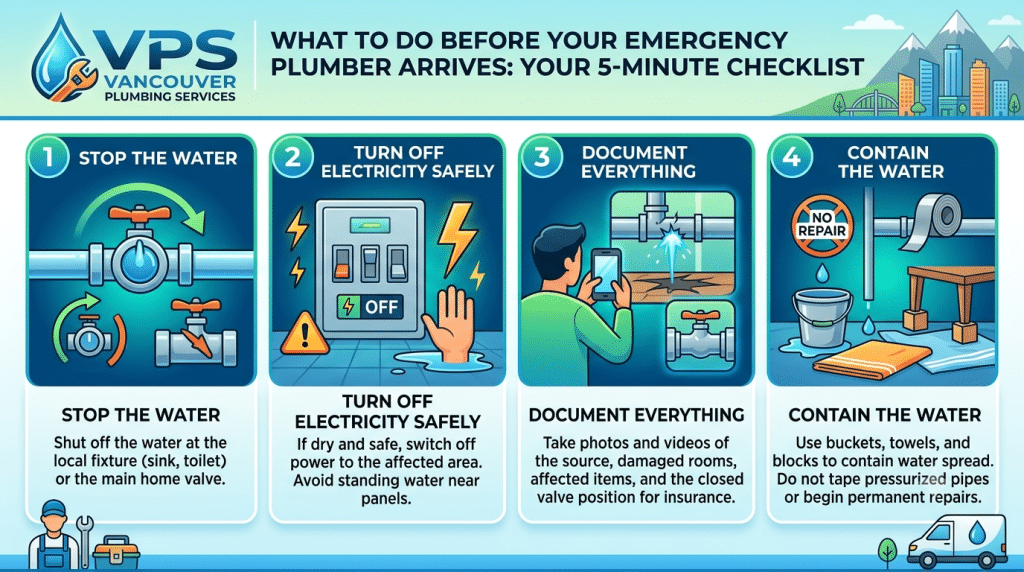 What Every Vancouver Homeowner Should Do Before the Plumber Arrives