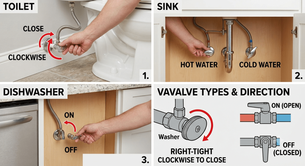 Shut Off the Water (Safely)